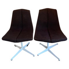Pair of Richard Schultz by Knoll Mid Century Modern Chairs