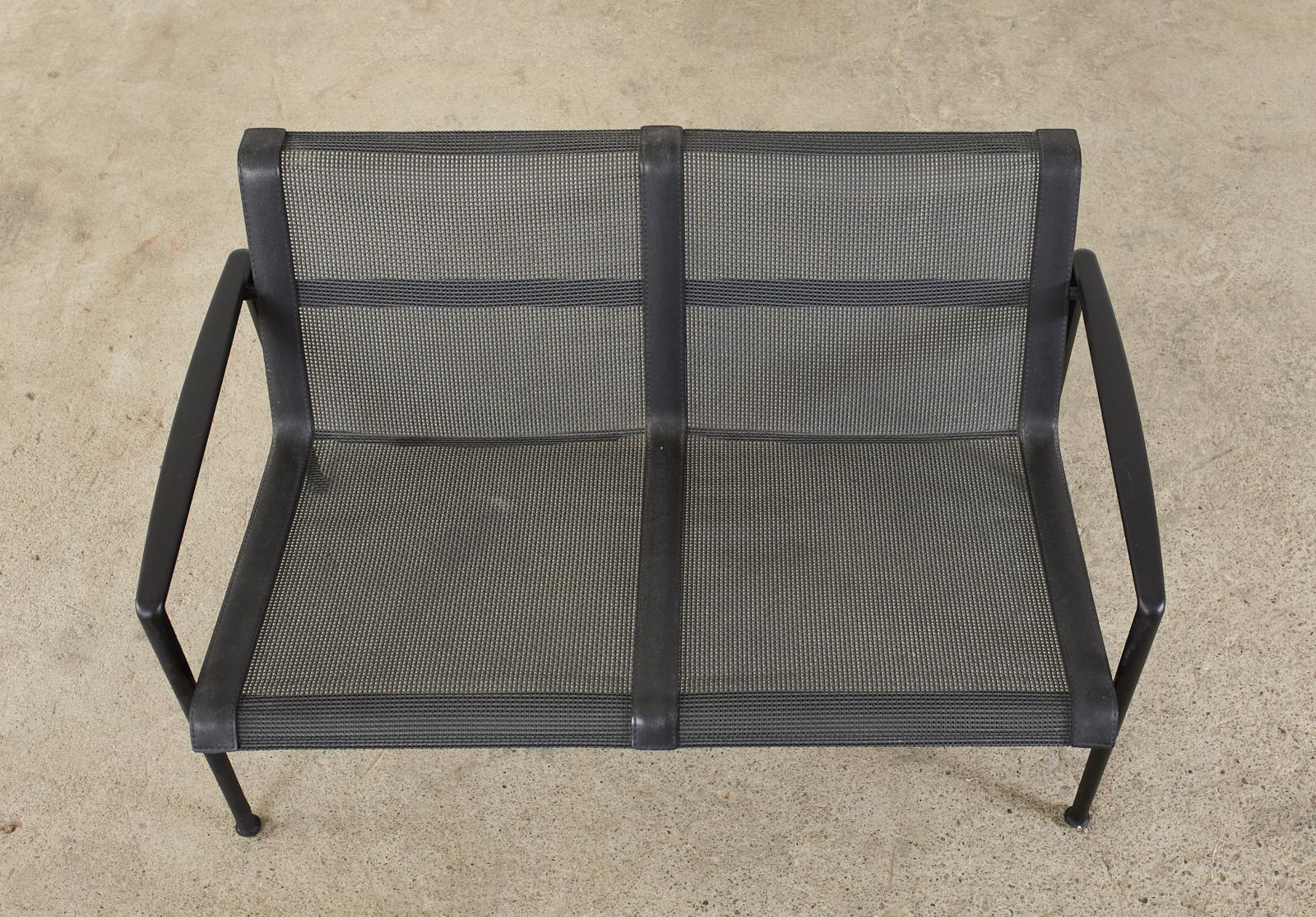 Pair of Richard Schultz for Knoll Garden Lounge Settee and Sofa 6