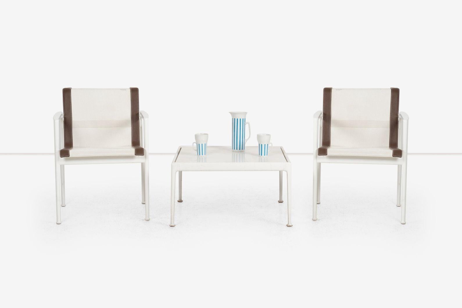 Pair of Richard Schultz for Knoll Pull-Up Chairs — 1960s
A classic pair of pull-up chairs designed by Richard Schultz for Knoll, originally introduced in 1966 as part of the iconic 1966 Collection. With their clean lines and durable materials, these