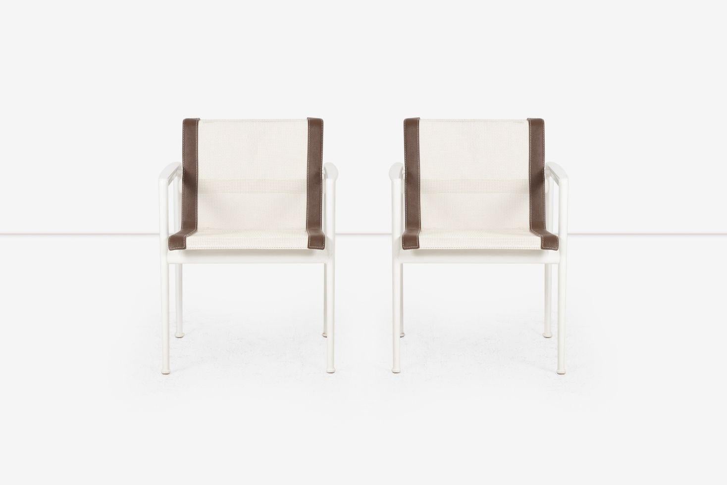 American Pair of Richard Schultz for Knoll Pull-Up Chairs — 1960s For Sale