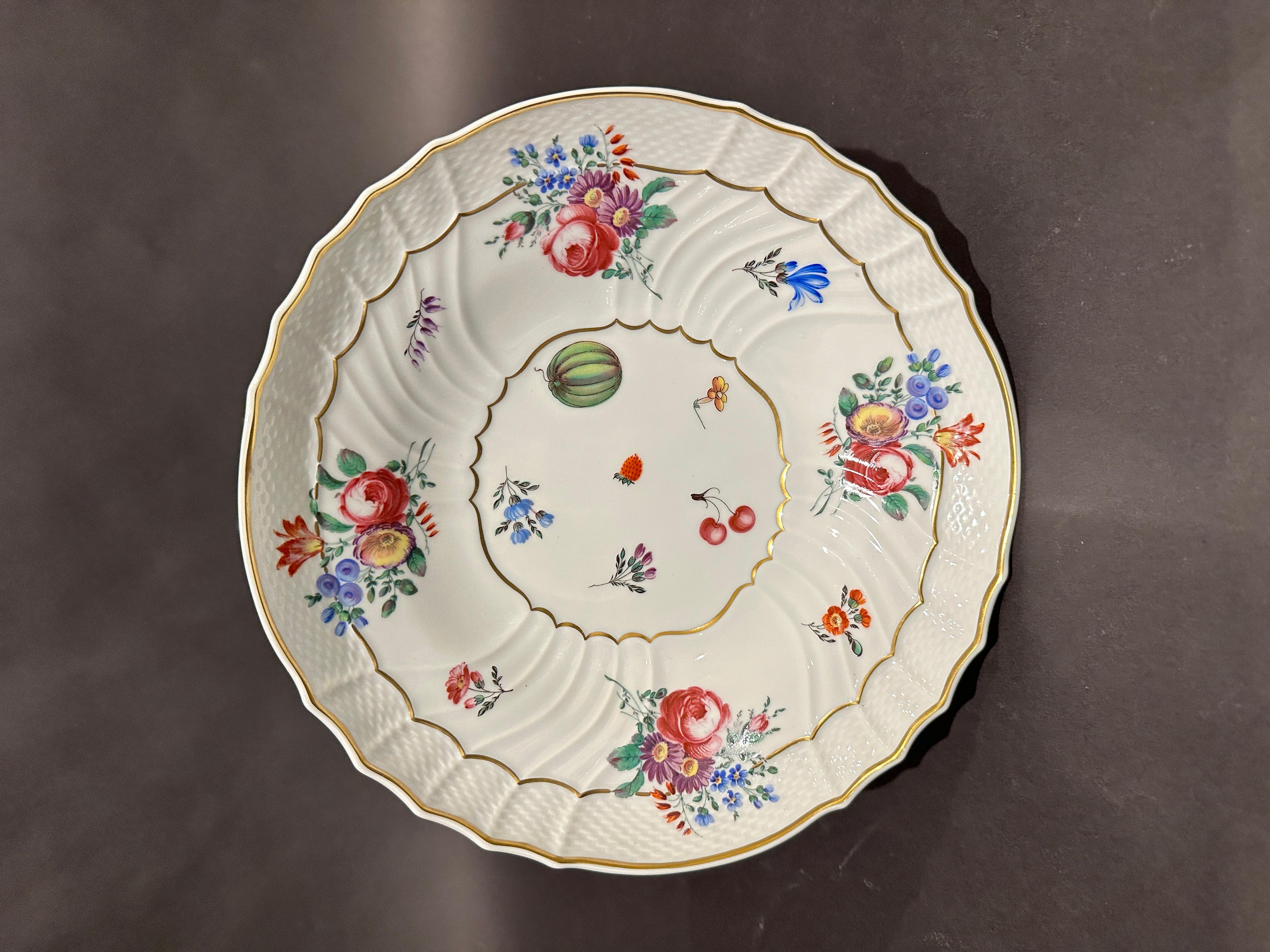 Pareja De Jarras De Porcelana Pintadas Ginori Ricas Pintado a mano en venta