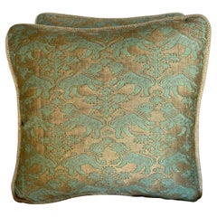 Pair of Richeleau Patterned Fortuny Pillows