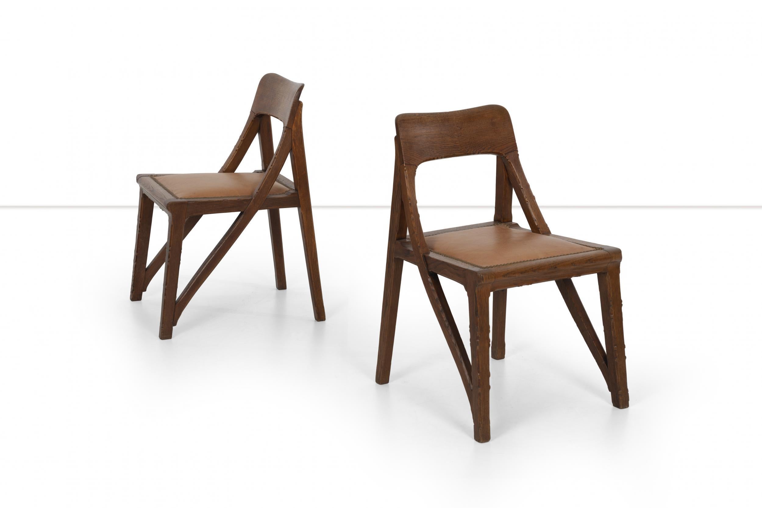 Paire de fauteuils Riemerschmidt Bon état - En vente à Chicago, IL