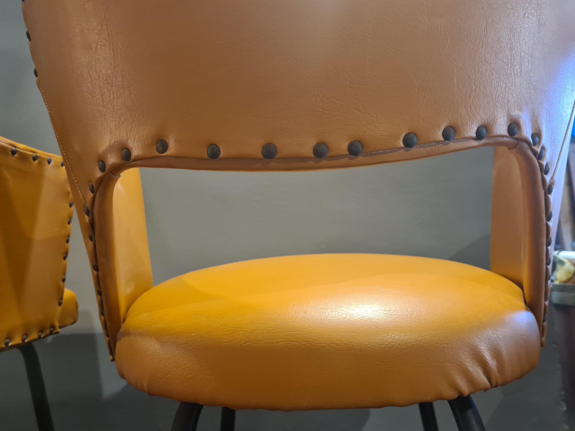 Italian Pair of RIMA Design Armchairs Made in Italy For Sale
