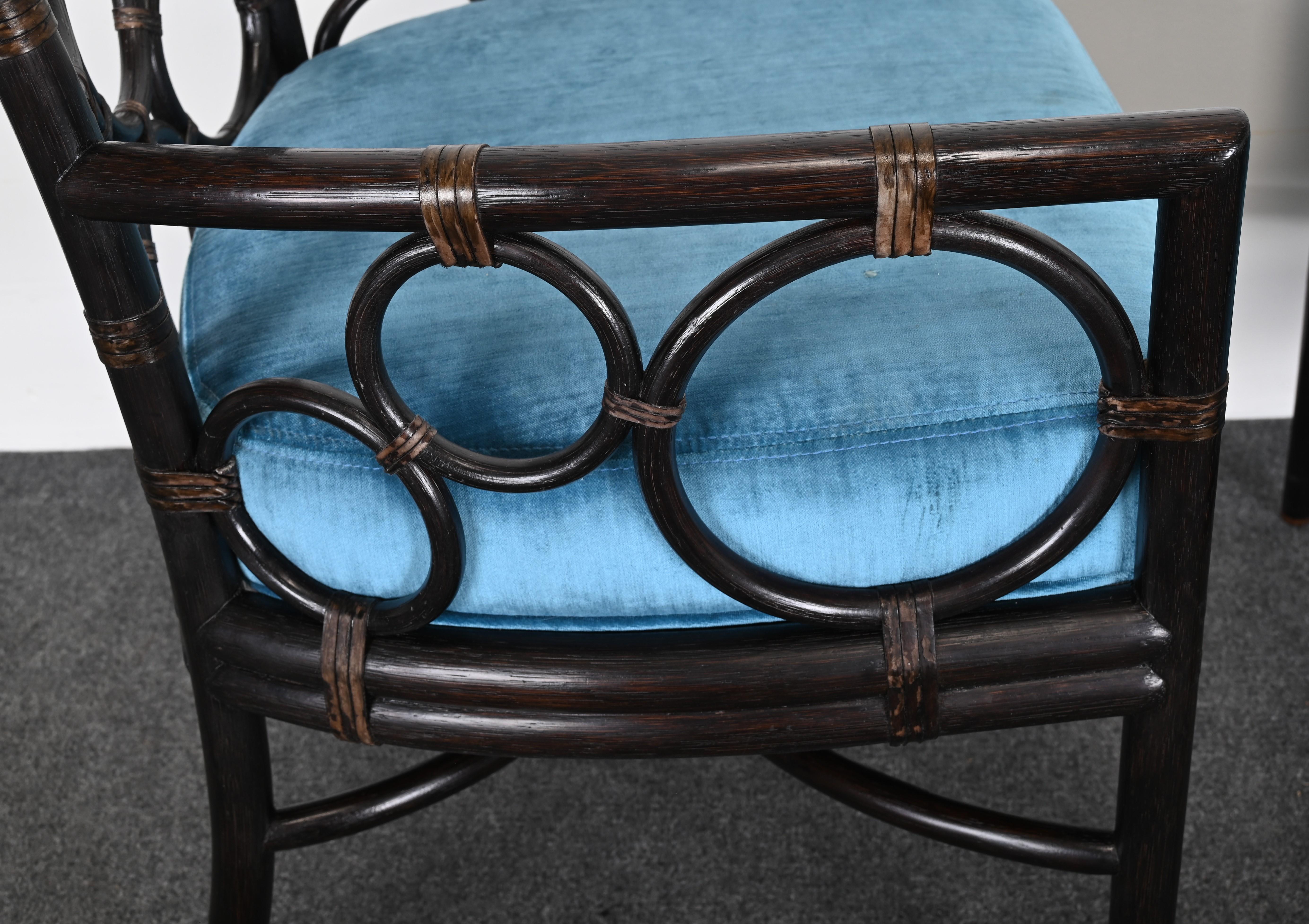 Ein Paar Sessel „Ring“ von McGuire für die Laura Kirar Kollektion, 2011 im Angebot 5