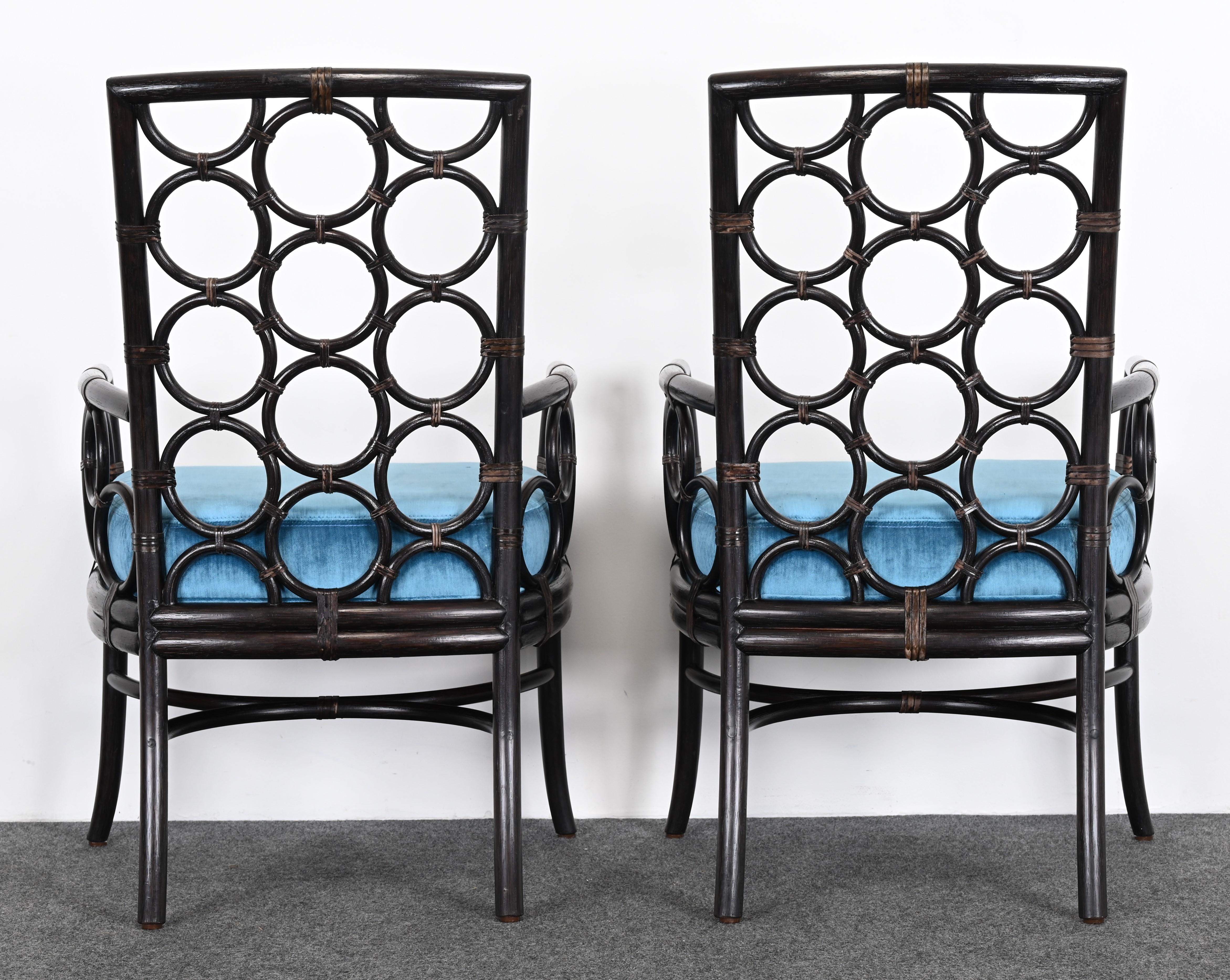 Ein Paar Sessel „Ring“ von McGuire für die Laura Kirar Kollektion, 2011 im Angebot 7