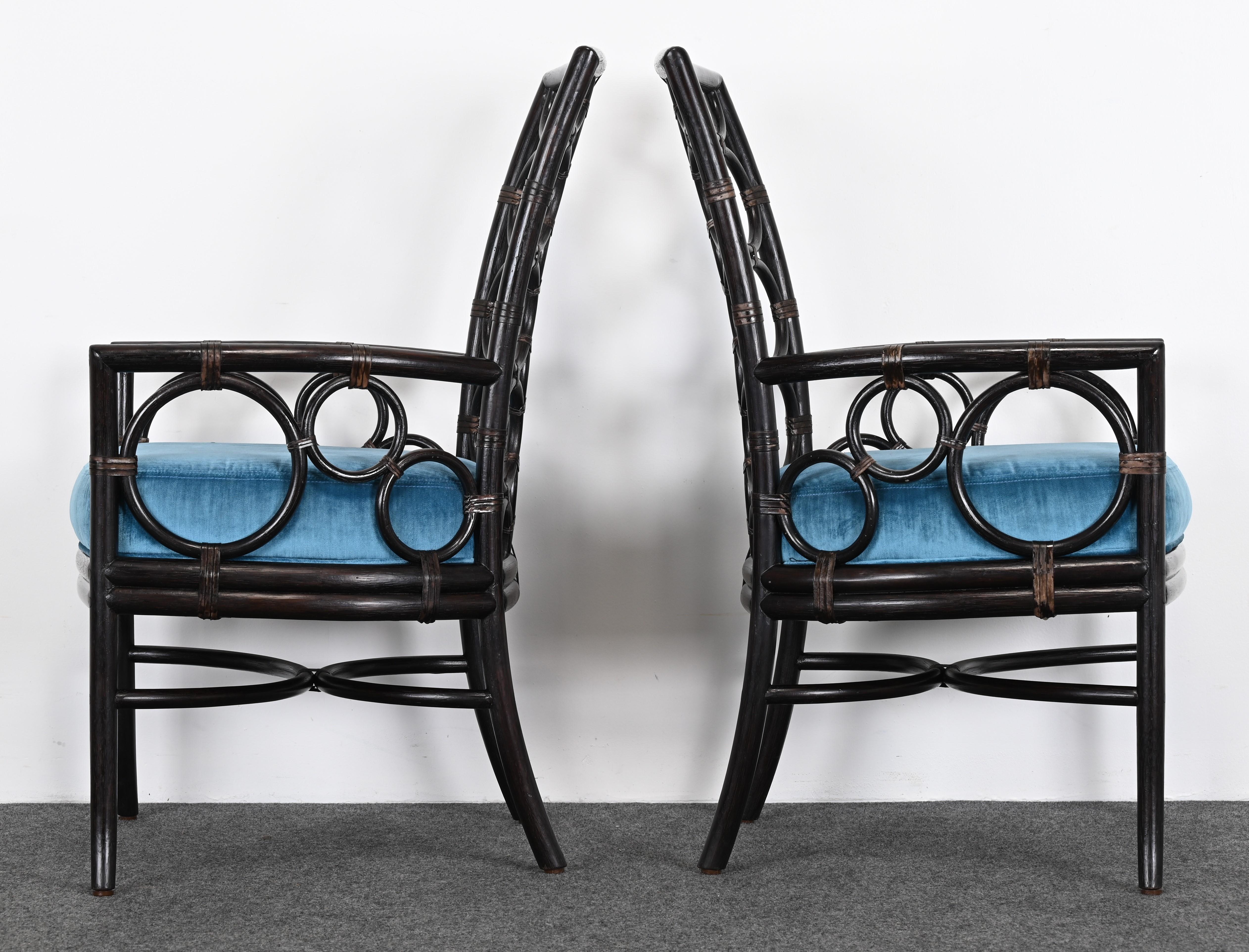 Ein Paar Sessel „Ring“ von McGuire für die Laura Kirar Kollektion, 2011 im Angebot 8