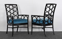 Paire de fauteuils « Ring » de McGuire pour la collection Laura Kirar, 2011