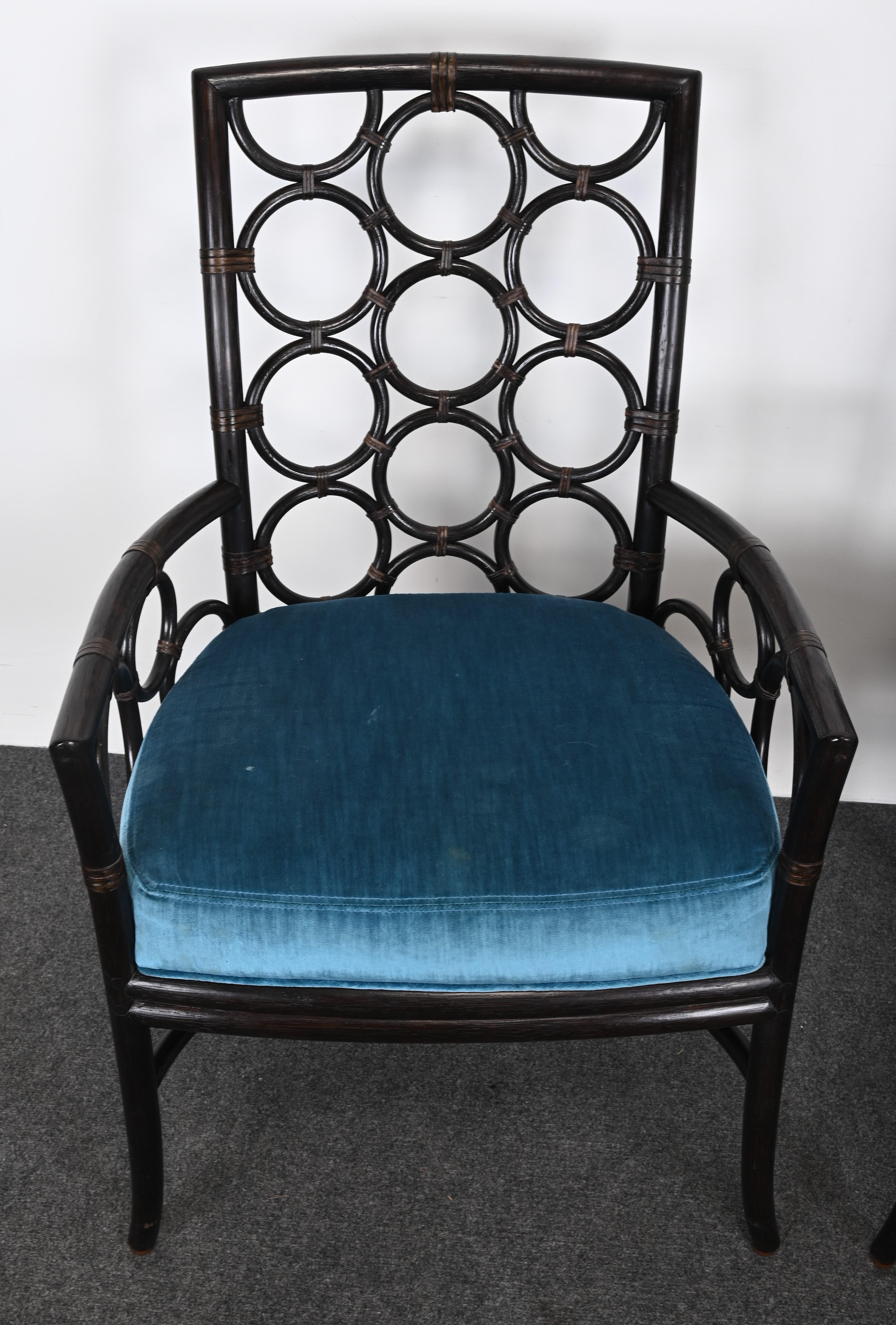 Ein Paar Sessel „Ring“ von McGuire für die Laura Kirar Kollektion, 2011 im Angebot 2