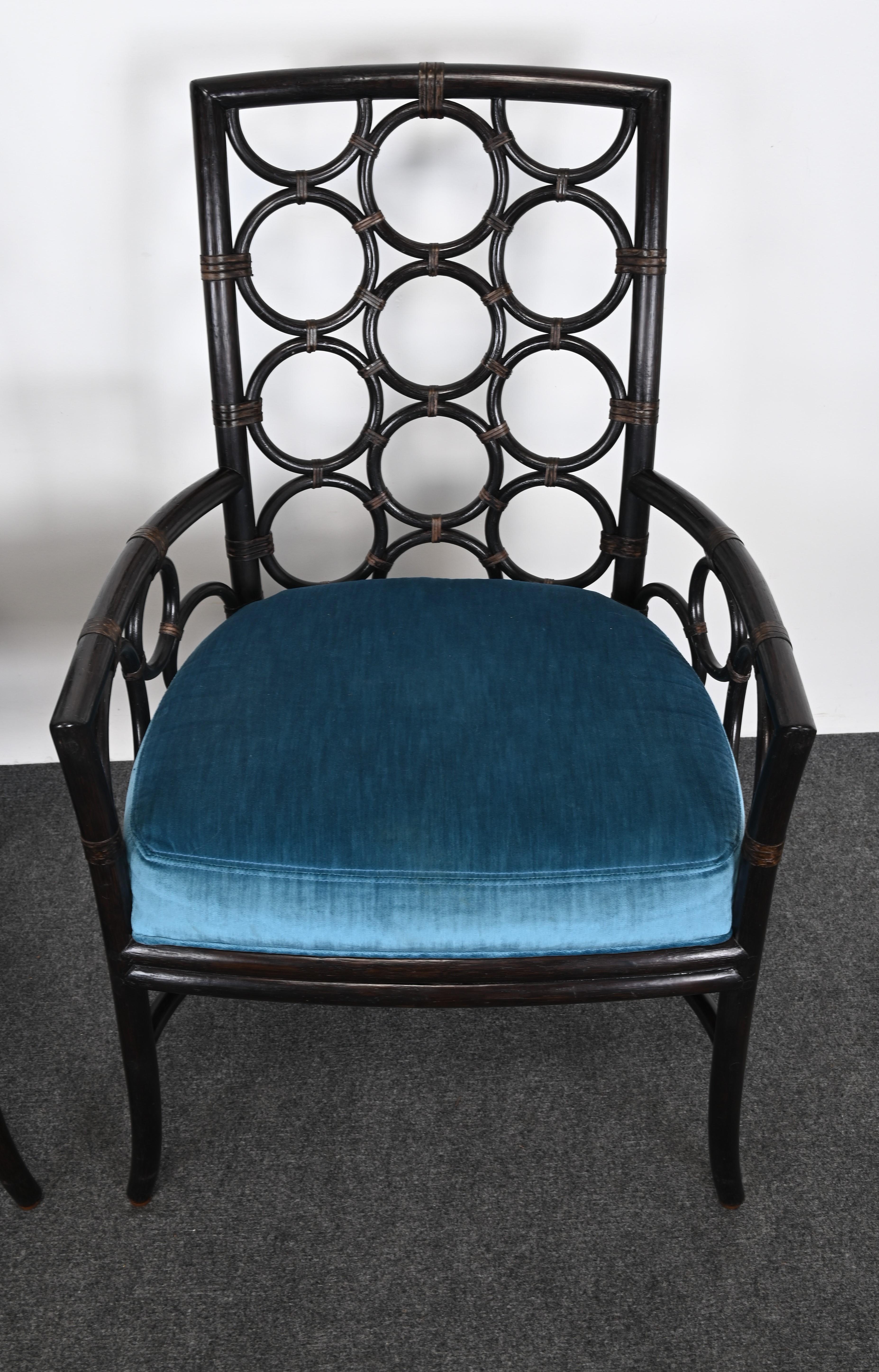 Ein Paar Sessel „Ring“ von McGuire für die Laura Kirar Kollektion, 2011 im Angebot 3