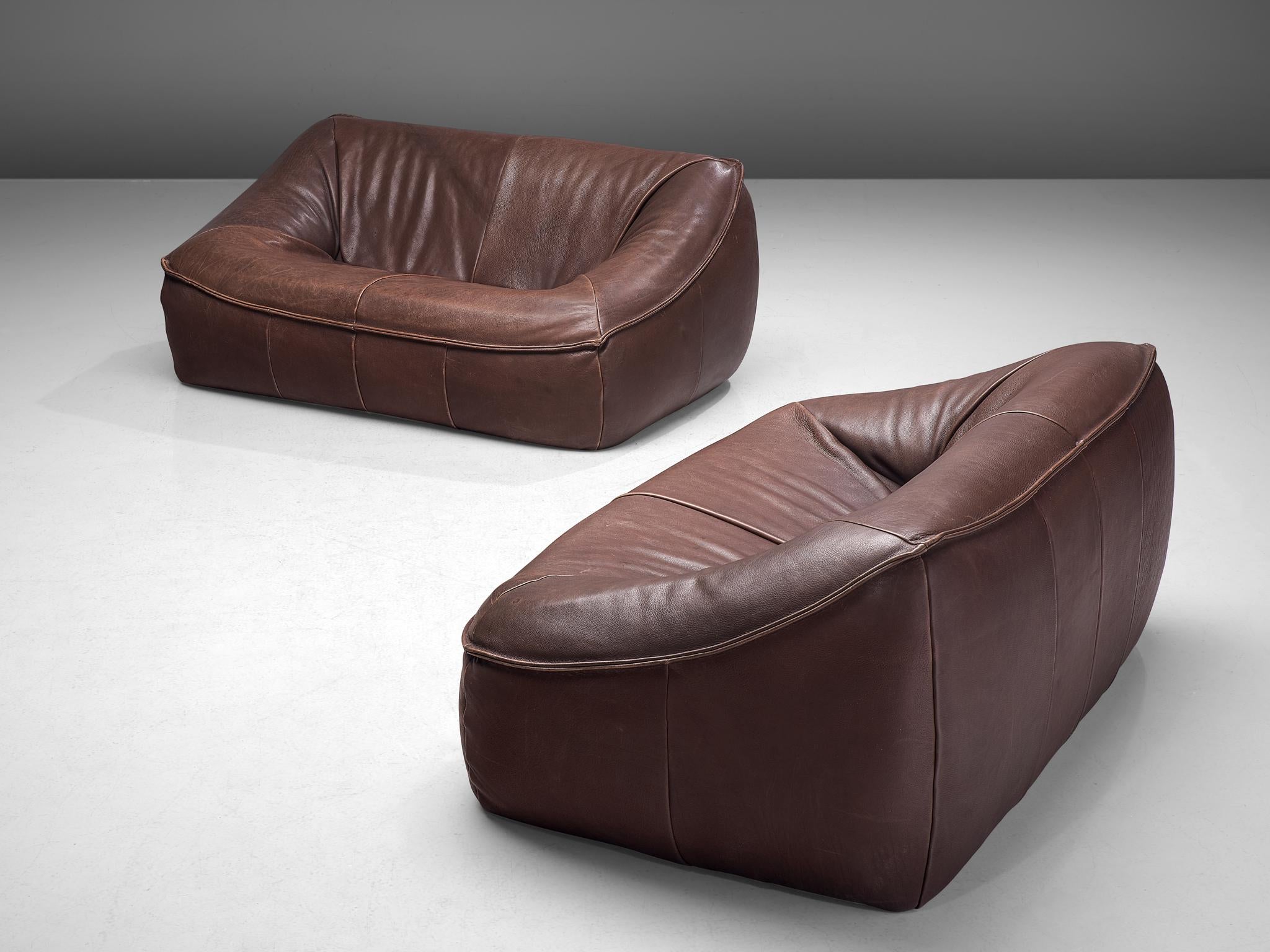 Mid-Century Modern Pair of 'Ringo' Sofa's by Gerard Van Den Berg for Montis