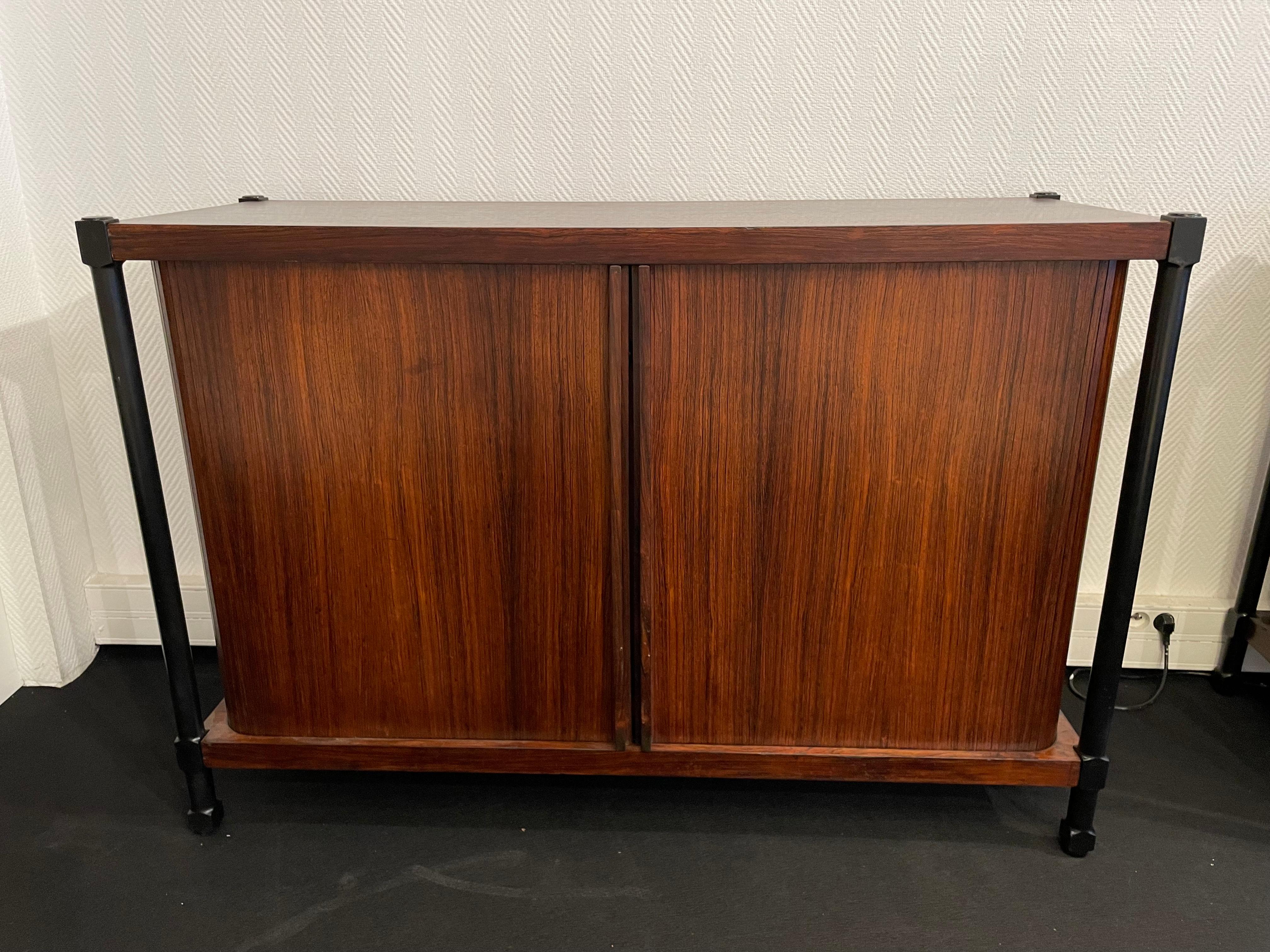 Pair of Rio Rosewood Sideboards For Sale 11