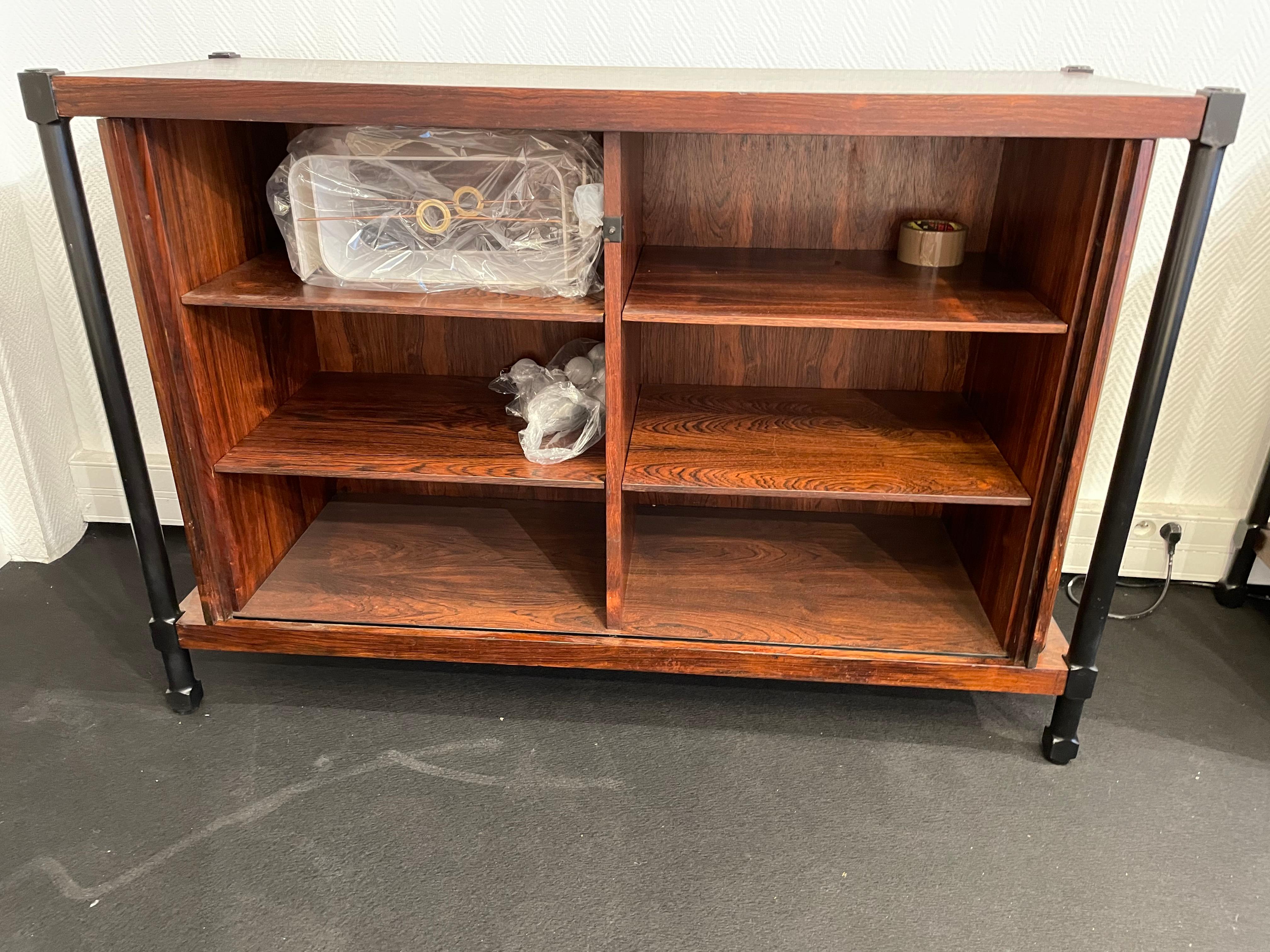 Pair of Rio Rosewood Sideboards For Sale 12