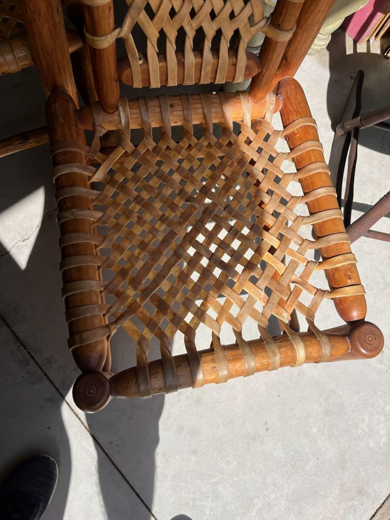 Fait main Paire de chaises d'appoint Rittenhouse en vente
