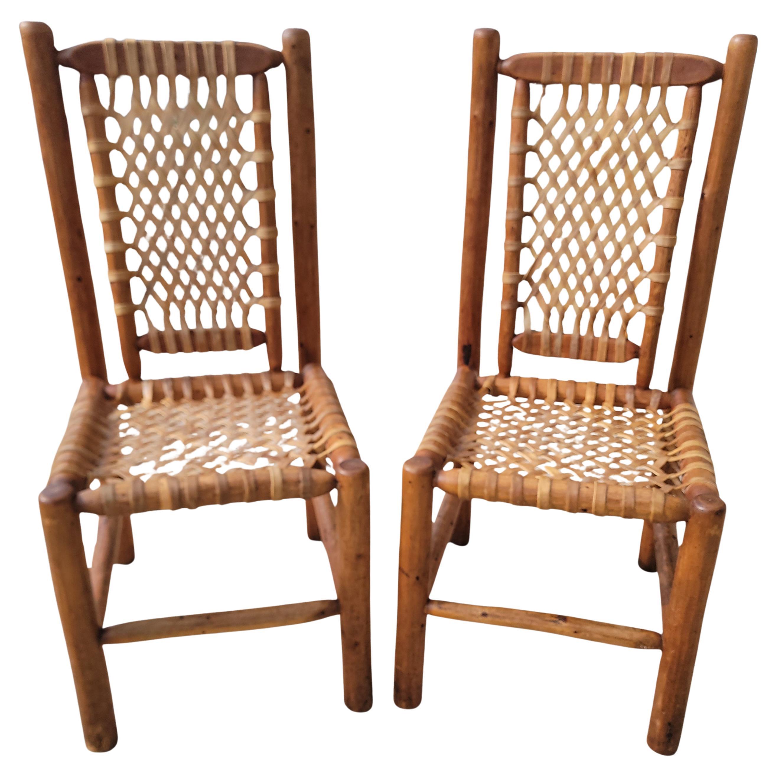 Paire de chaises d'appoint Rittenhouse en vente