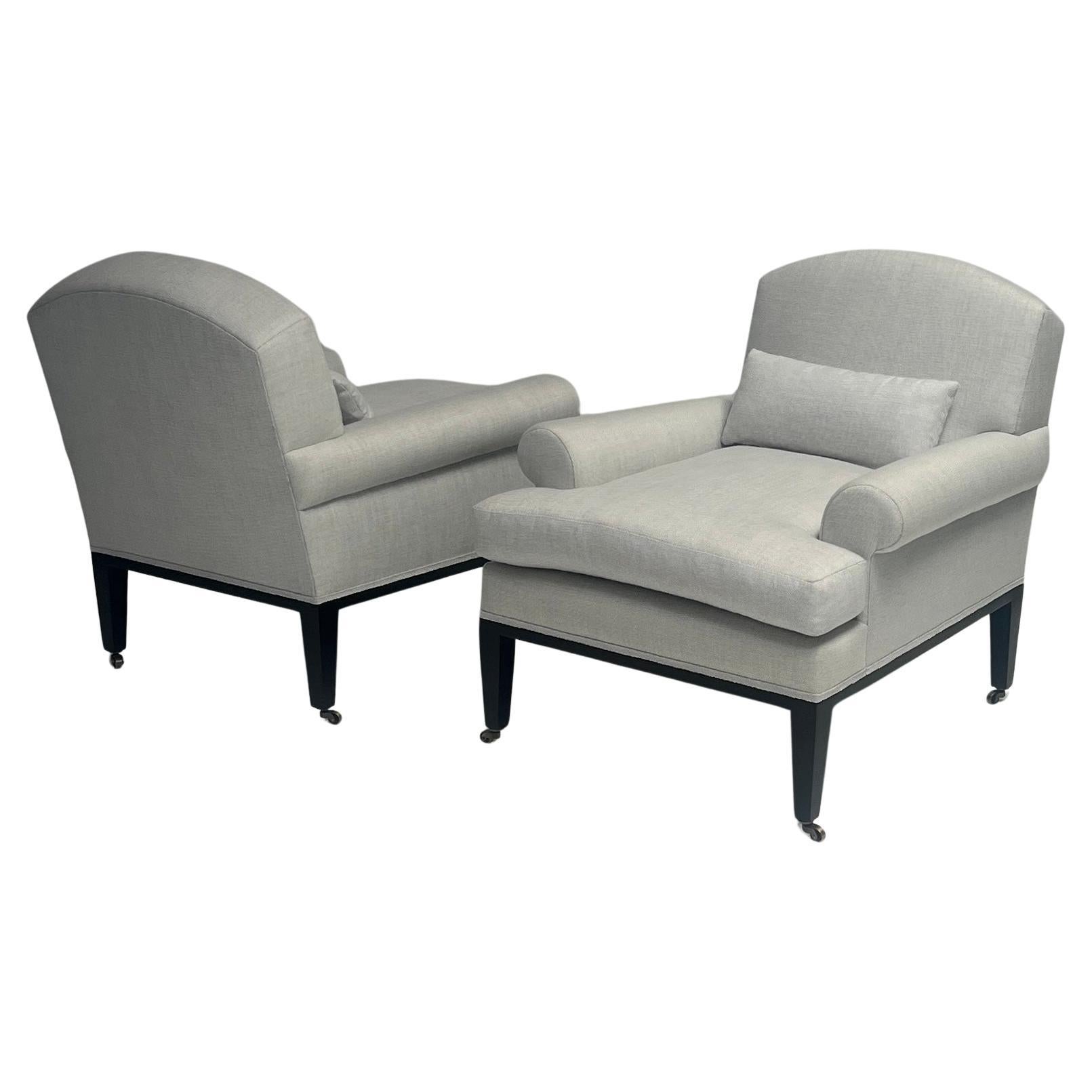 Pair of Rive Gauche Armchair, by Bourgeois Boheme Atelier