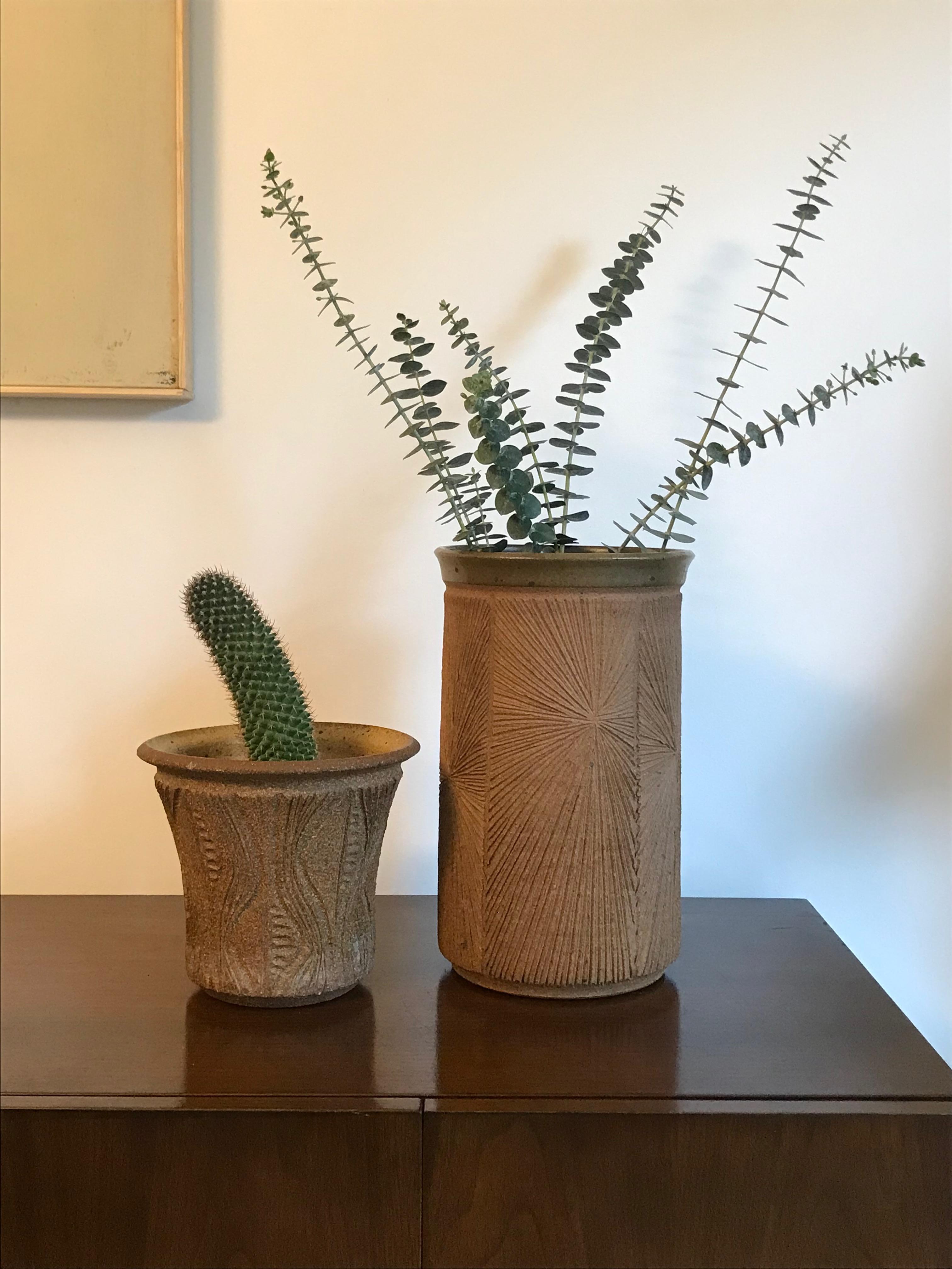 20th Century Robert Maxwell Studio Stoneware 'Earthgender' Pottery