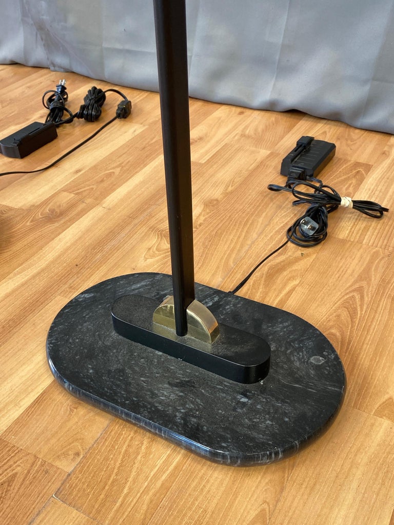 Pair of Robert Sonneman for Kovacs Postmodern Torchiere ...