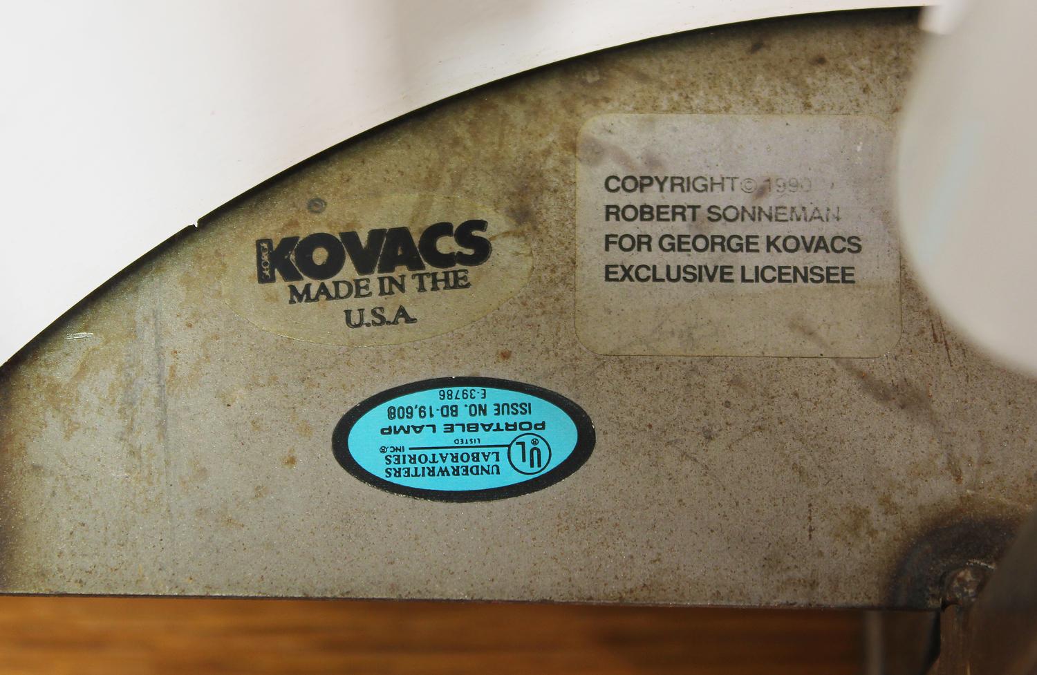 Pair of Robert Sonneman Table Lamps for Kovacs 3