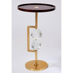 Pareja de mesas auxiliares contemporáneas Roberto Rida "Bottoni