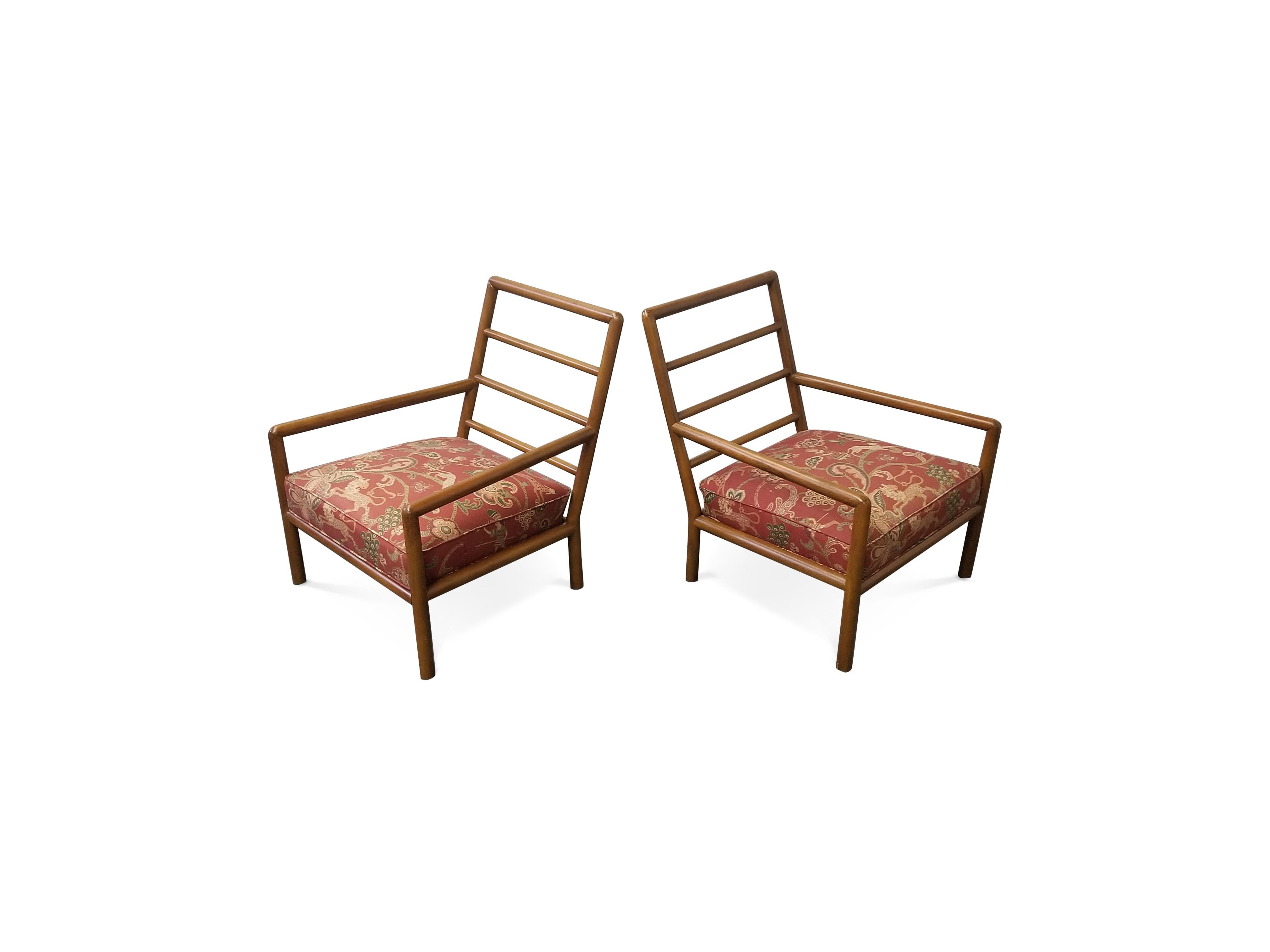 Pair of Robsjohn-Gibbings for Widdicomb Lounge Chairs In Good Condition In Middlesex, NJ