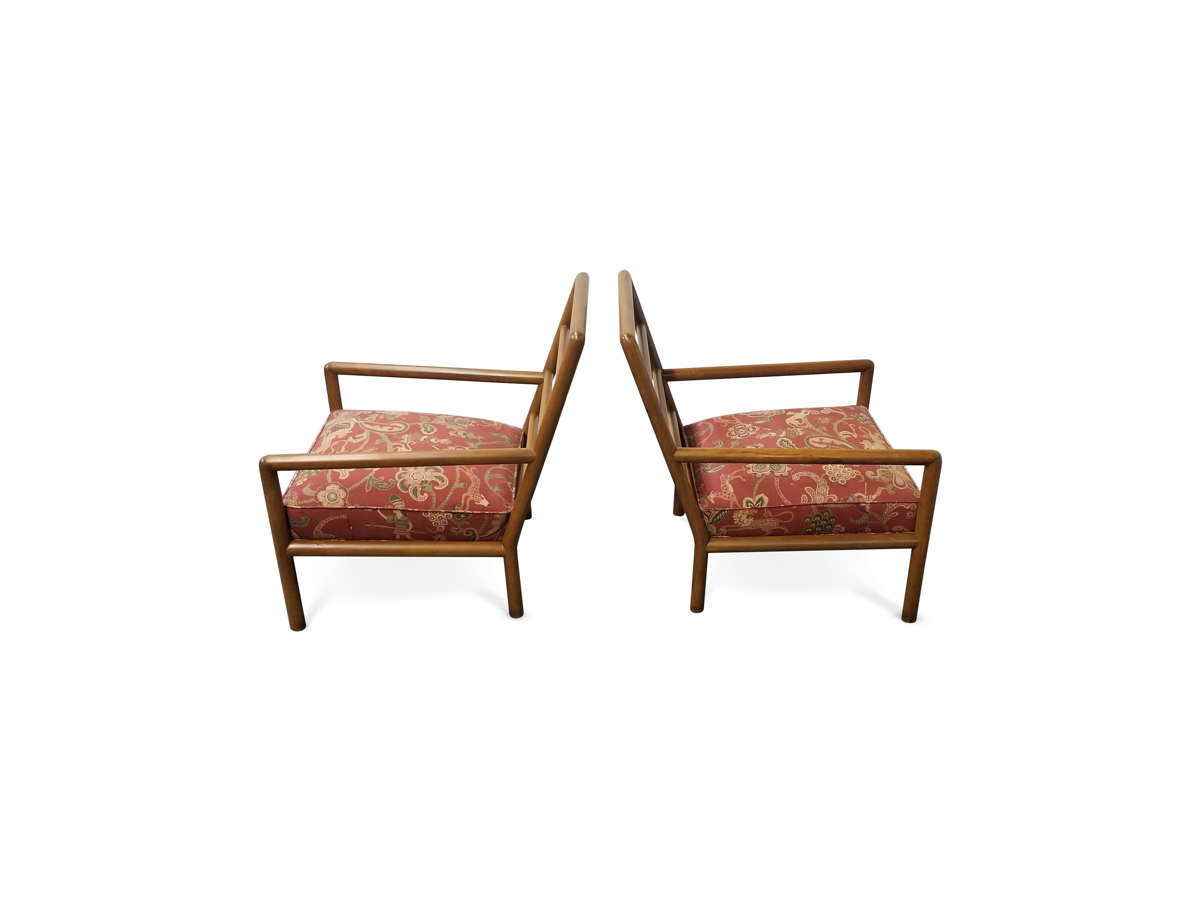 Pair of Robsjohn-Gibbings for Widdicomb Lounge Chairs 1