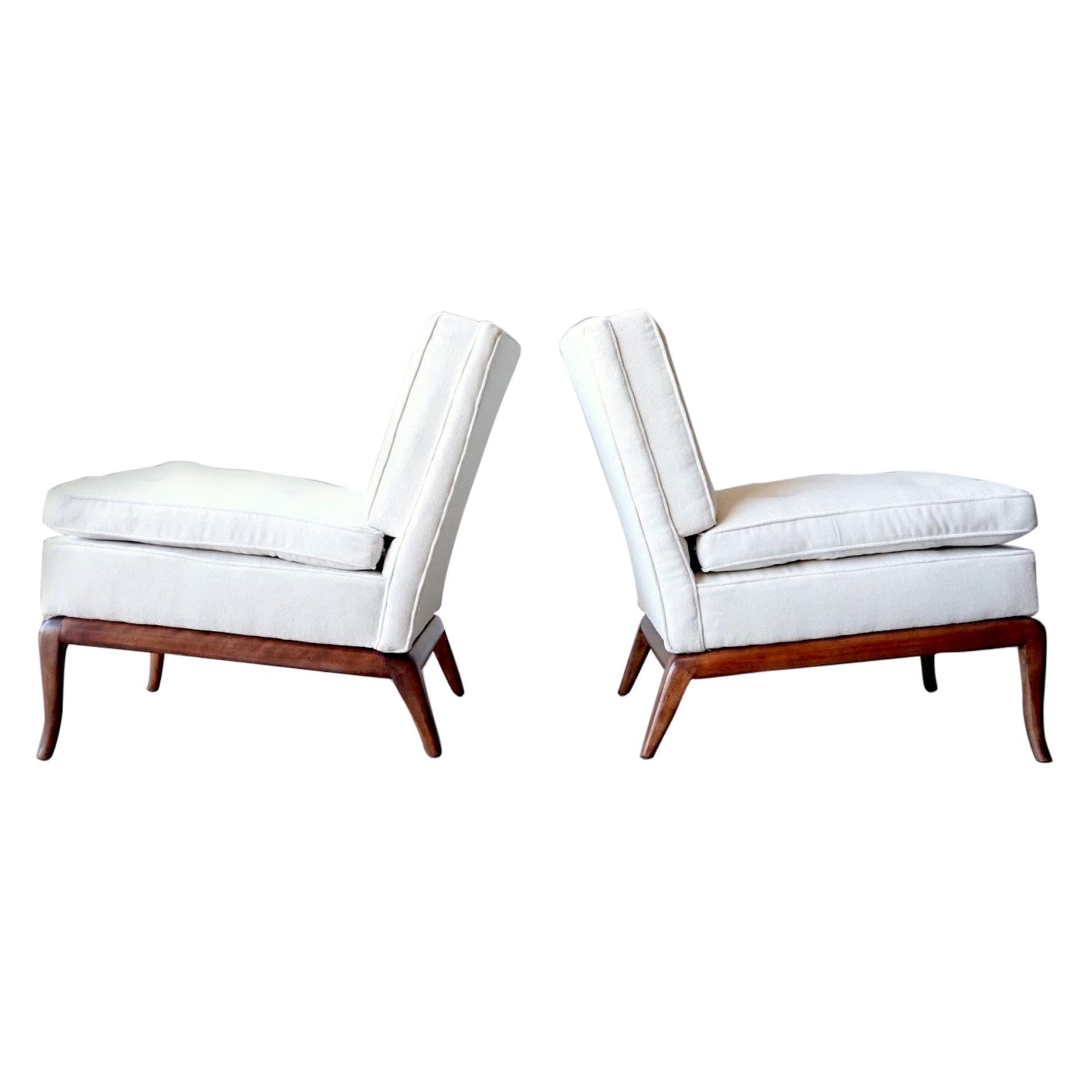 Pair of Robsjohn-Gibbings for Widdicomb Lounge Chairs