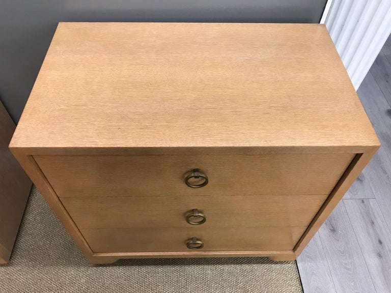 Pair Of Robsjohn Gibbings Mid Century Modern Dressers Chest Of