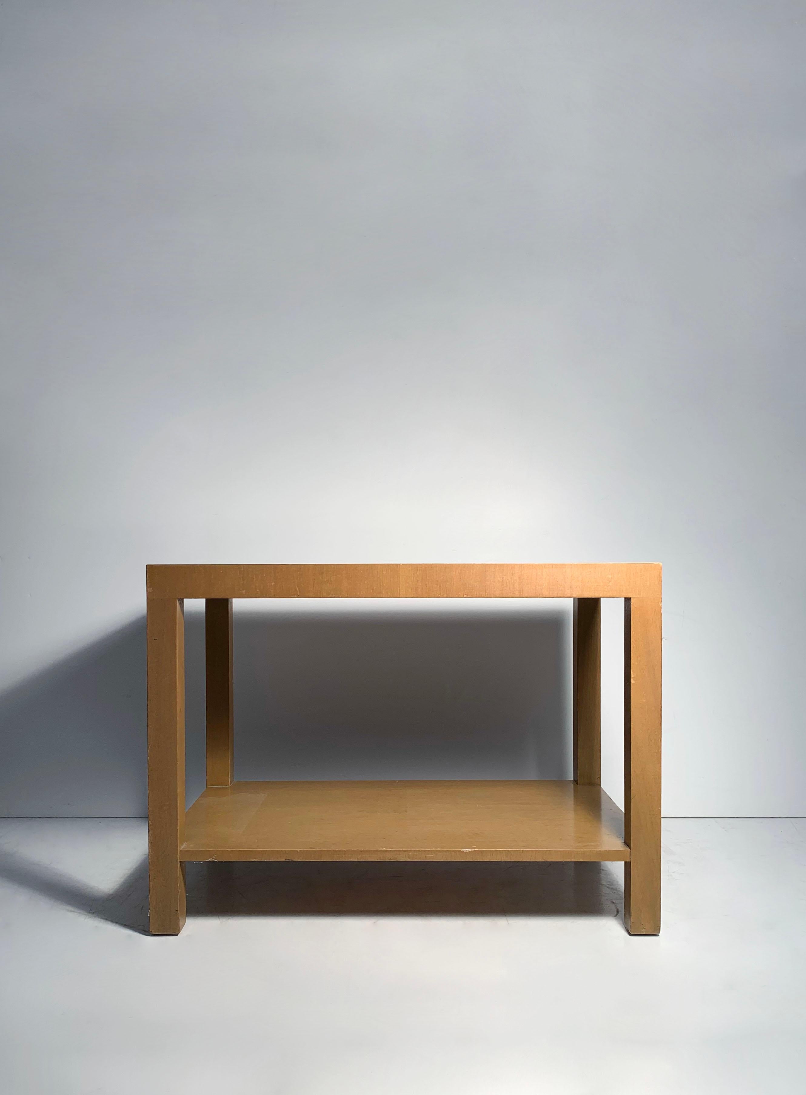 Mid-Century Modern Paire de tables d'appoint Robsjohn Gibbings Parsons pour Widdicomb en vente