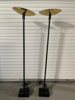 Pair of Roche Bobois Halogen Floor Lamps, 20th Century