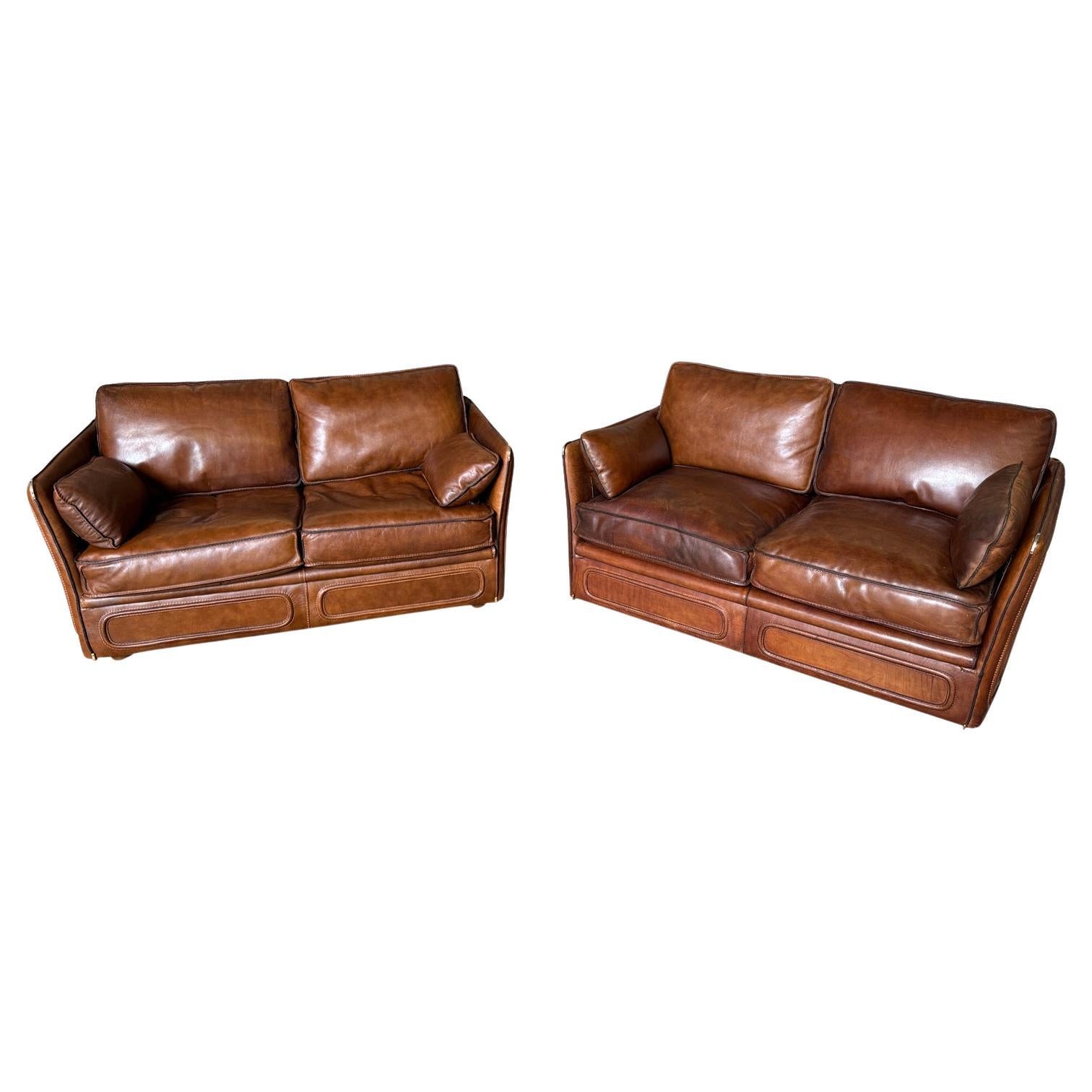 Pair Of Roche Bobois Sofas For Sale
