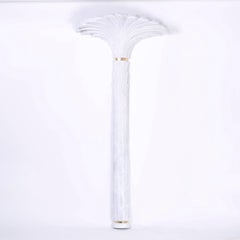 Pair of Roche Style Palm Tree Torchère Wall Lamps
