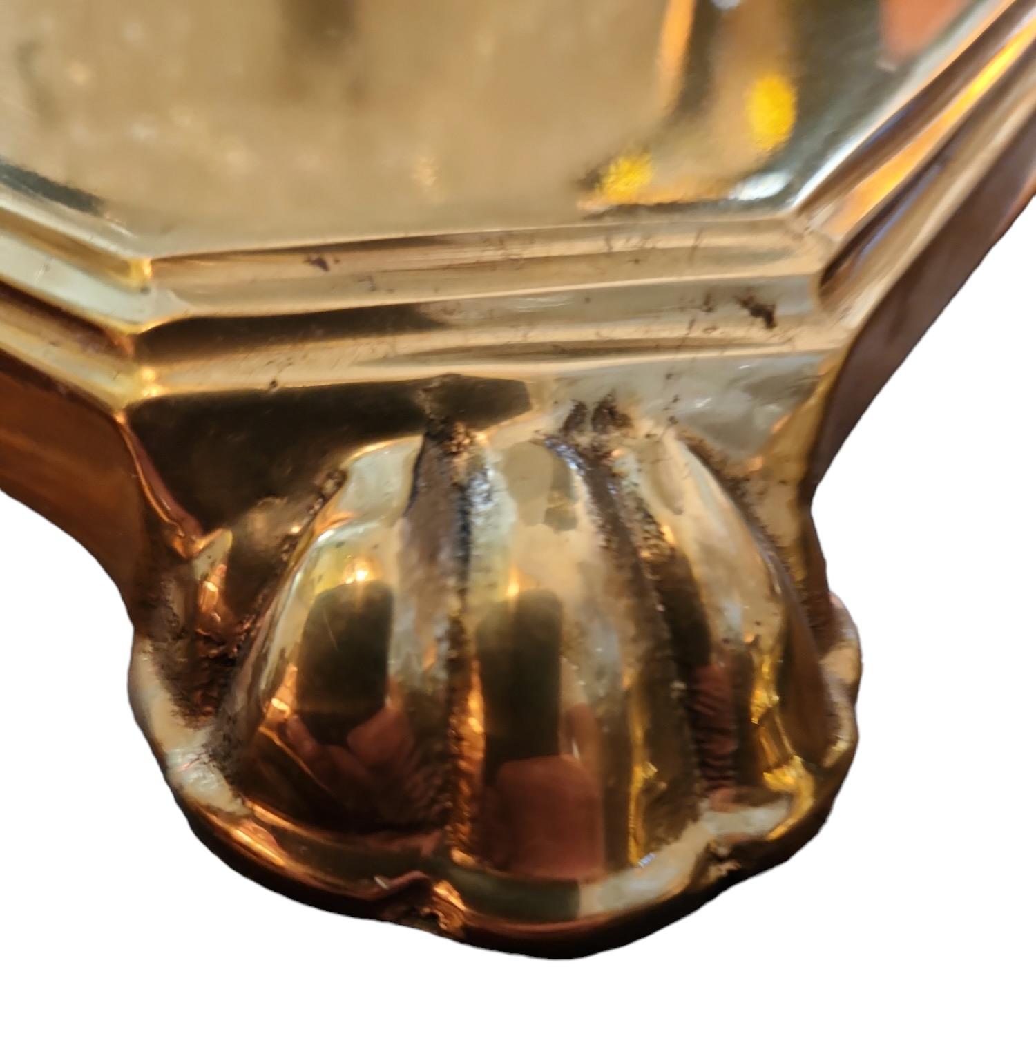 Pareja de Lámparas de Mesa de Cristal de Roca y Bronce Hecho a mano en venta
