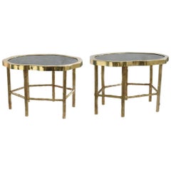 Pair of Rock Crystal Quartz Cocktail Tables
