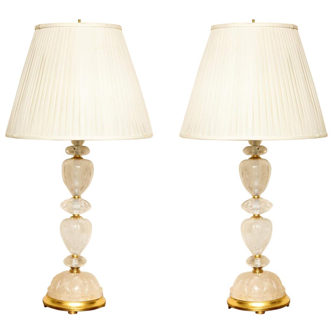 rock crystal table lamp