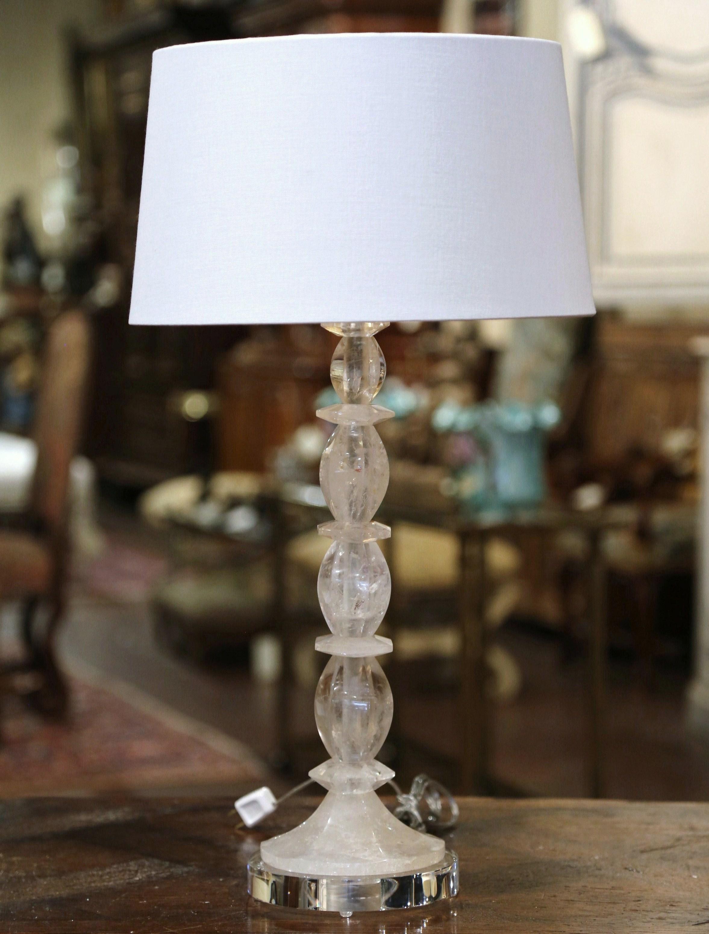 acrylic crystal table lamp