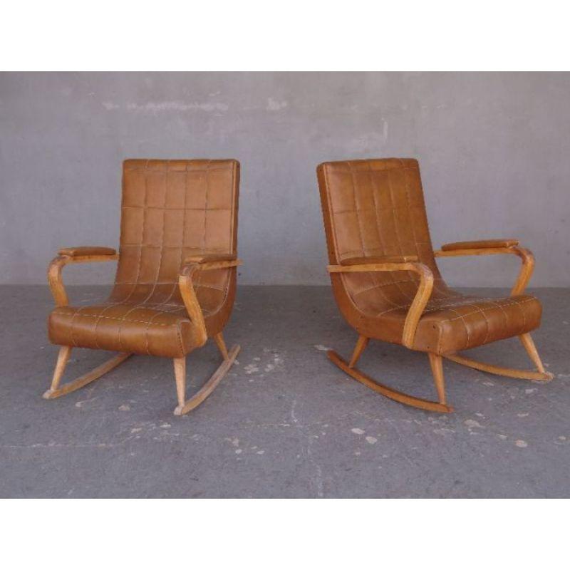 20th Century Pair of Rocking Chair, 1940 For Sale