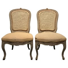 Pair of Rococo Chairs, Mid-19th Century