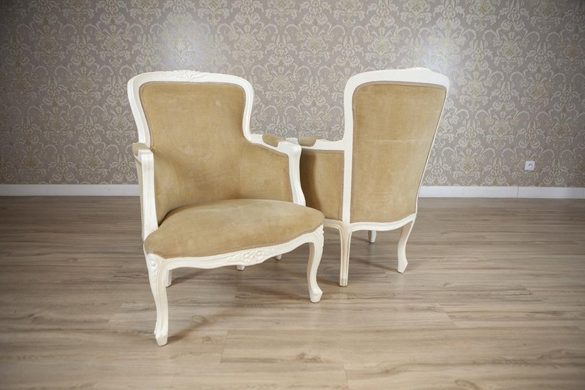 Français Paire de chaises Beeche en hêtre de style rococo, début du 20e siècle en vente