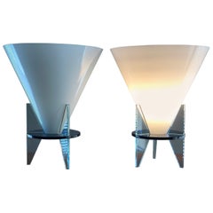 Paar Lampen von Rodolfo Dordoni für Fontana Arte, Otéro Modell 1986