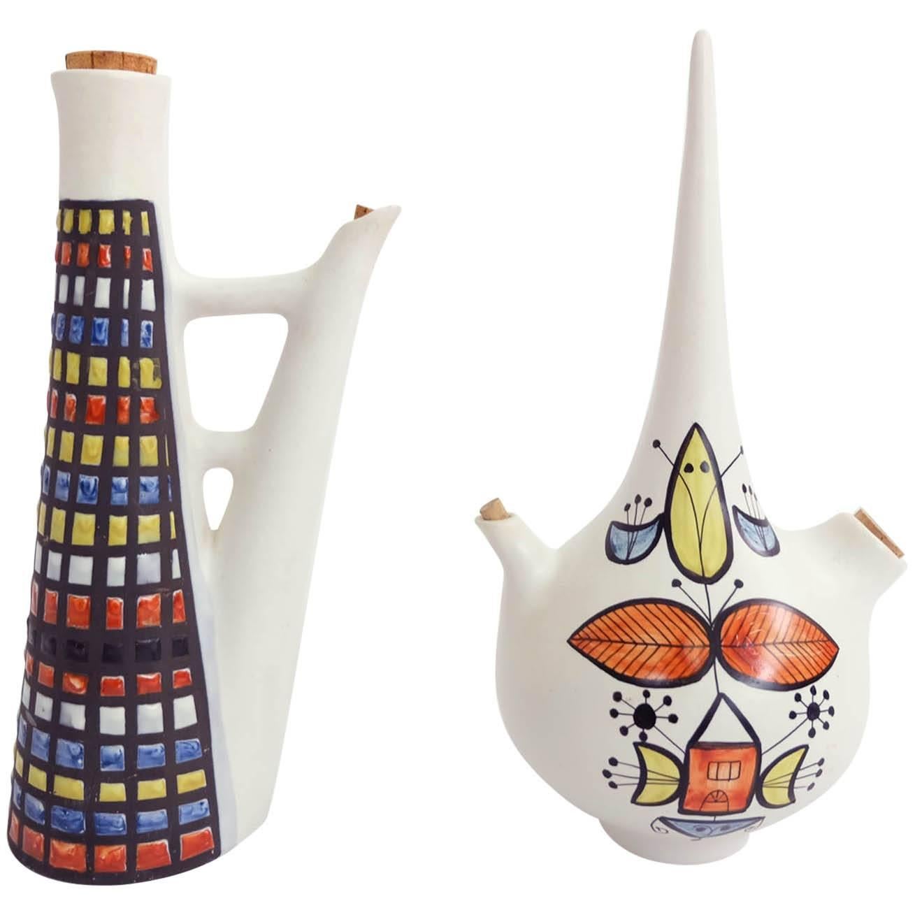 Pair of Roger Capron, Vallauris Ceramic For Sale