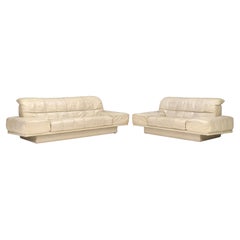 Used Pair of Rolf Benz sofa’s 2-seat and 3-seat – Germany, circa 1980-1990