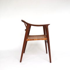Pair of Rolf Rastad & Adolf Relling “Bambi” Cane Armchair for Gustav Bahus