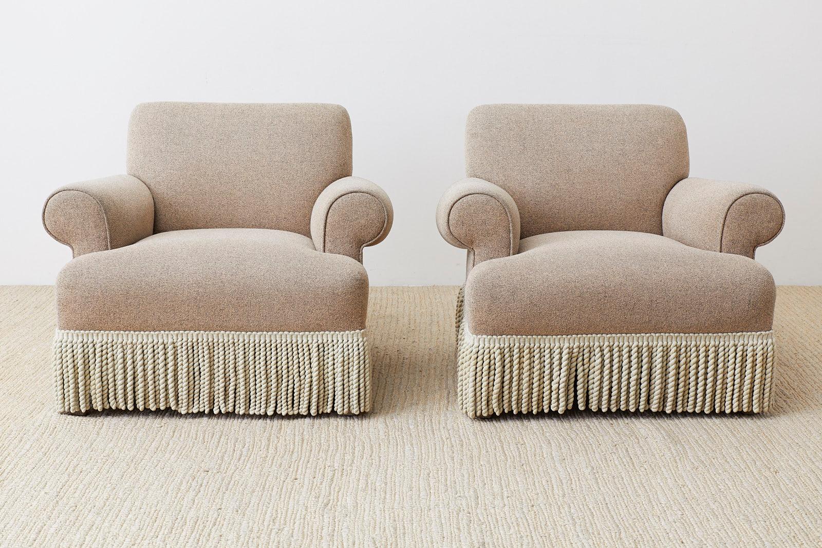 chair with fringe