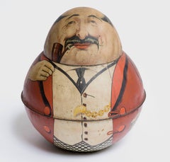Pair of Roly Poly Tindeco Tobacco Tins