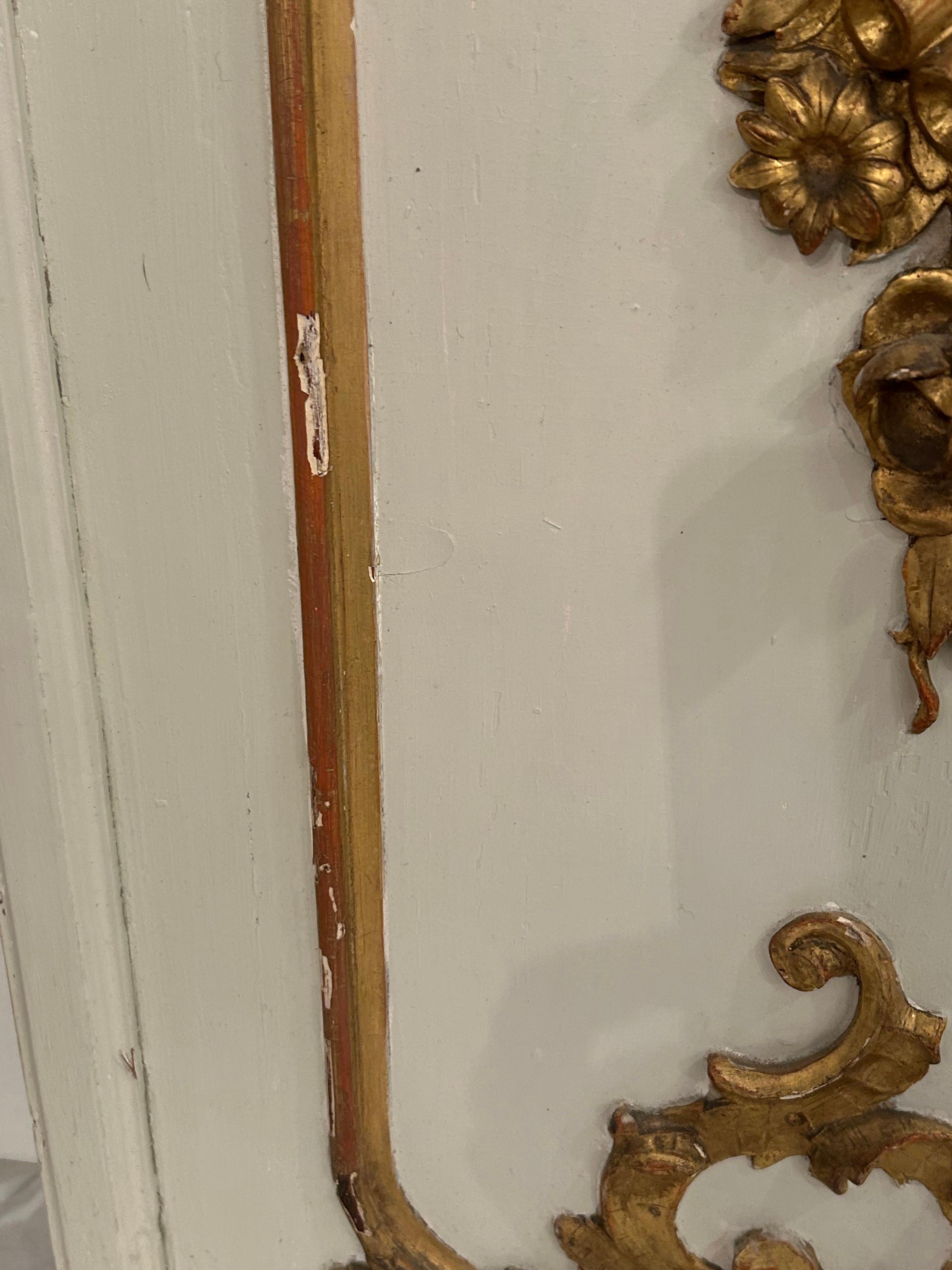 Par de Paneles de Chateau Franceses Románticos Rococo Ornamentados siglo XIX en venta