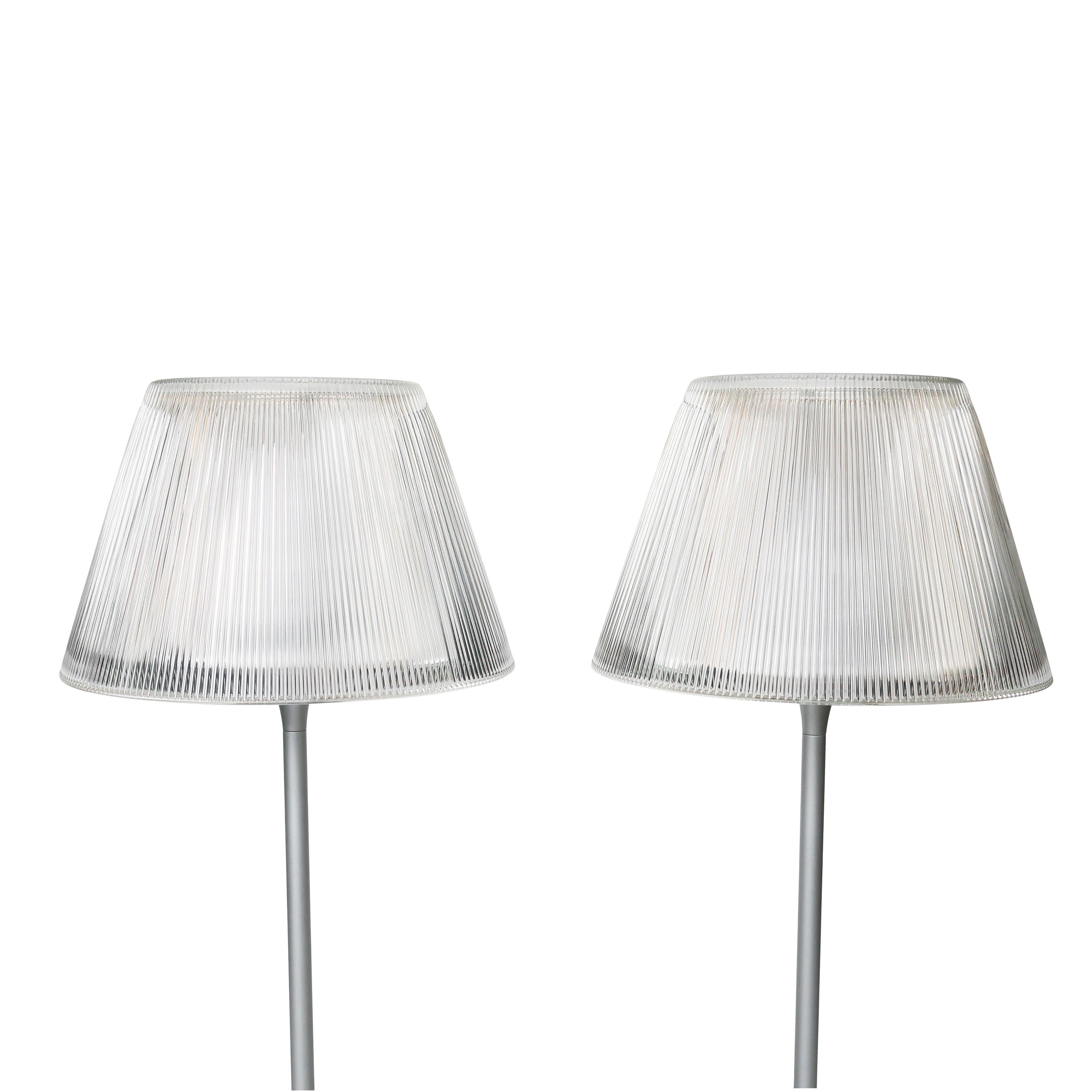 Pair of Romeo Moon Table Lamps by Philippe Stark for Flos In Fair Condition In Brooklyn, NY