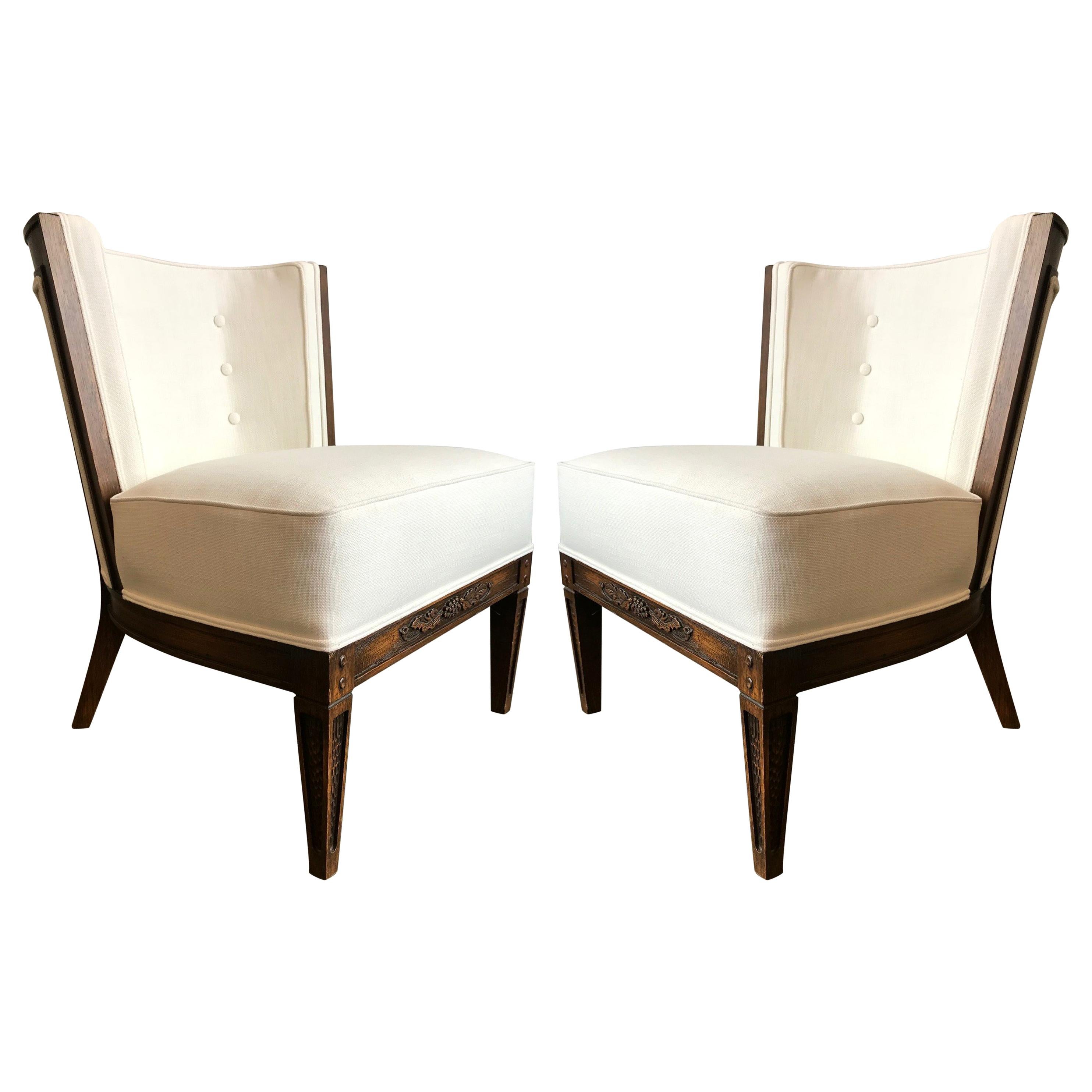 Pair of Romweber Side Chairs