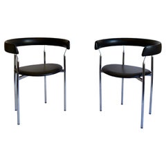 Pair of Rondo Chairs by Jan Lunde Knudsen for Sørlie Fabrikker, 1960s