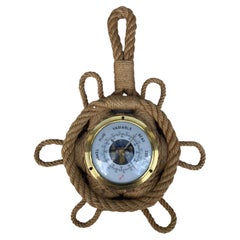 Paire de baromètres à corde Adrien Audoux et Frida Minet, vers 1960